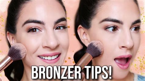 bronzer application for beginners.